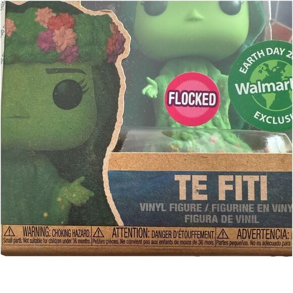 Funko Pop Disney Moana Te Fiti #420 Flocked Walmart Exclusive Vinyl Figure IOB - Picture 2 of 5